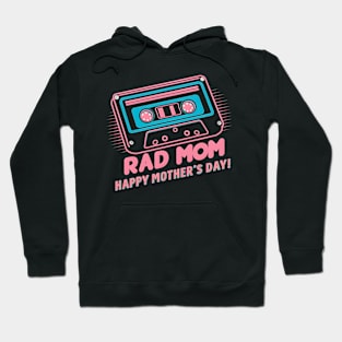 Rad Mom | Mother's day  | mom lover gifts Hoodie